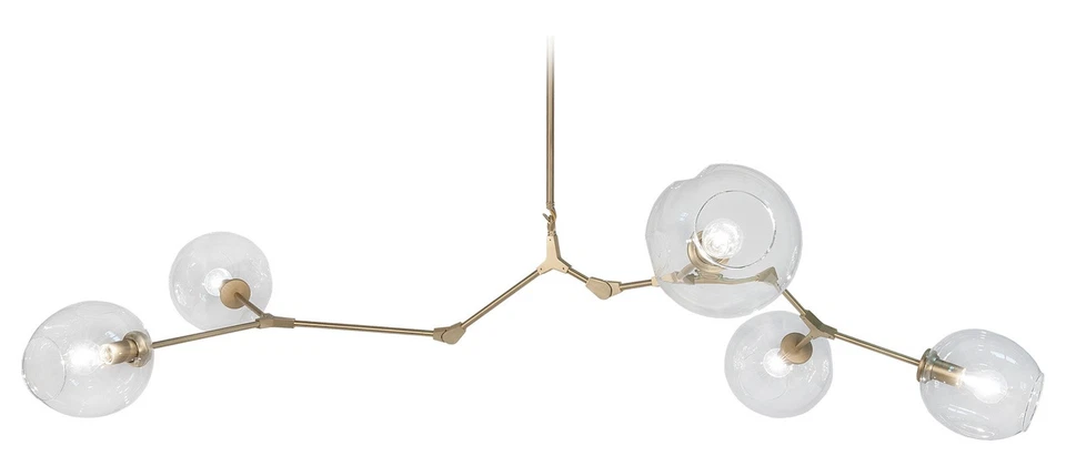 Avenue Lighting Hf8085-bb Fairfax Chandelier Brushed Brass