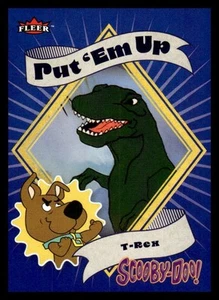 2025 Fleer Scooby Doo Put 'Em Up 35 T-Rex - Bild 1 von 2