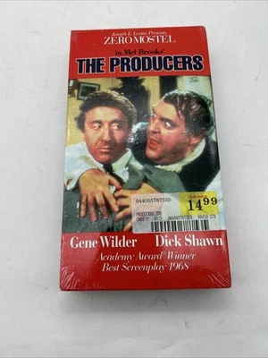 The Producers (1968) PolyGram Video 1998 VHS Gene Wilder Mel Brooks - New Sealed - Image 1 of 3