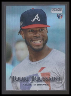 2019 Stadium Club #3 Touki Toussaint Rainbow Foilboard 3/25 - Image 1 of 2