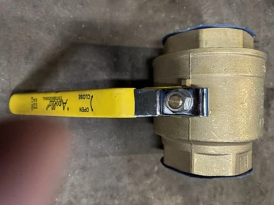 New-No Box 4" inch Apollo Brass Ball Valve - Image 1 of 4