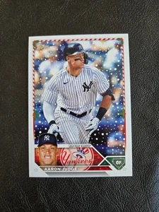 Tarjeta de béisbol navideña Aaron Judge 2023 Topps #H1 New York Yankees - Imagen 1 de 2