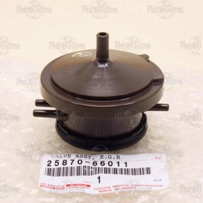 New OEM Genuine Toyota Lexus LX450 EGR Vacuum Valve Solenoid Assembly 2587066011 Foto 1 de 4