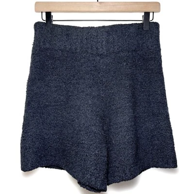 Acogedor corto tejido SKIMS para mujer en ónix talla S/M Foto 1 de 4