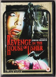 REVENGE IN THE HOUSE OF USHER de Jess Franco. Idiomas inglés-francés, no español - Imagen 1 de 1