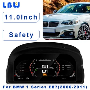 Para BMW Serie 1 E87 2006-2011 11 Pulgadas Coche Digital Cluster Instrumento Pantalla LCD - Imagen 1 de 12