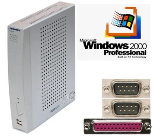 Windows 2000 Ordinateur 40GB Disque Dur RS-232 en Série Lpt Parallèle VGA DVI # - Photo 1/1