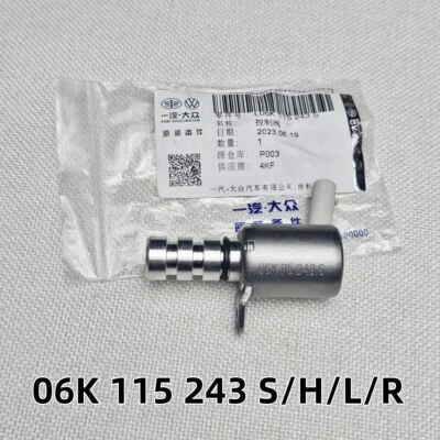 VÁLVULA DE CONTROL DE PRESIÓN DE ACEITE ORIGINAL PARA AUDI A3 A5 Q5 A4 TT GOLF OCTAVIA Foto 1 de 4