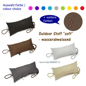 Türstopper Outdoorstoff wasserfest, braun beige natur, handmade BuntMixxDESIGN - Bild 1 von 13