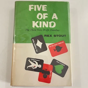 Five of A Kind : Nero Wolfe Omnibus by Rex Stout HC/DJ BCE 1961 - Imagen 1 de 9