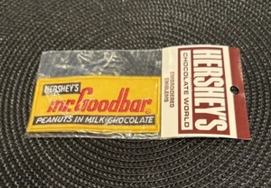 Rare Mr. Goodbar Embroidered Emblem sew on patch. NEW- & Krackel Patch Free - Picture 1 of 5