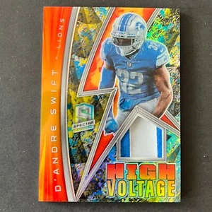 2022 Panini Spectra High Voltage Neon Splatter D'Andre Swift /8 Detroit Lions - Picture 1 of 2
