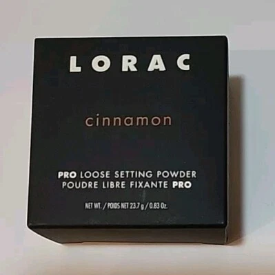 LORAC COSMETICS PRO LOOSE SETTING POWDER Cinnamon .83oz 23.7g New Sealed  - Image 1 of 4