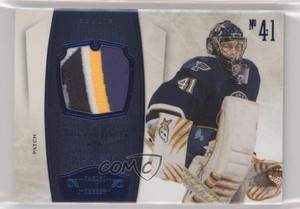 2010-11 Panini Dominion Jerseys Patch Prime /25 Jaroslav Halak #87 Patch