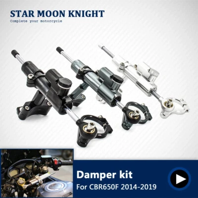 Montaje estabilizador amortiguador dirección moto para HONDA CBR650F BR 650F 14-19 Foto 1 de 4