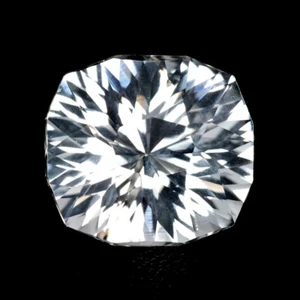 17,78 kt ausgefallenes Kissen _ faszinierender natürlicher weißer Topas _ Brasilien - Bild 1 von 1