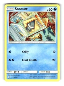 Pokemon S&M Guardians Rising Snorunt 31/145 - Picture 1 of 4