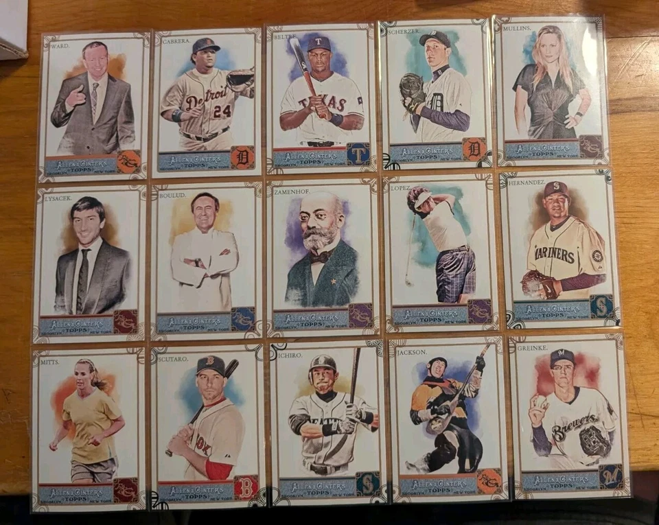 2011 Topps Allen and Ginter Code Cards singles you pick choice fill your set - Image 1 of 1