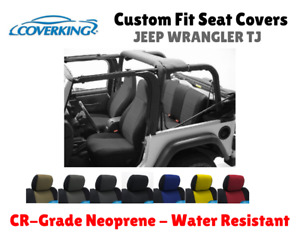 CR-Grade Neoprene Custom Fit Seat Covers For 2002 Jeep Wrangler TJ