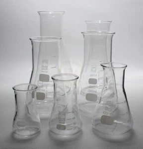 Erlenmeyerkolben - weithals - DURAN® - Auswahl | Laborglas | Labor | Lab Flask - Bild 1 von 15