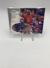 2001 Sage Auto Silver 13/70 Damone Brown #A7 Auto Numbered Autograph Basketball