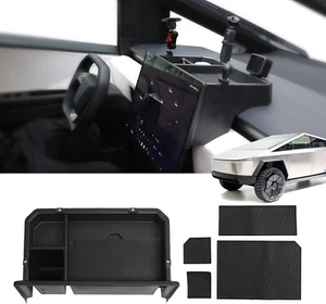 Plastic Behind Screen Storage Tray for 2023 2024 Tesla Cybertruck Accessories... - Picture 1 of 5