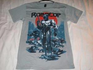 Alex Murphy is ROBOCOP Movie Gray Loot Crate T-shirt Mens Small used - Picture 1 of 1
