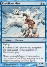 1x Krovikan Mist MTG ColdSnap NM Magic Regular