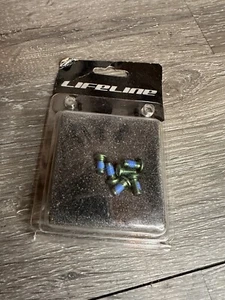 Lifeline Ano Green Bike Disc Rotor Bolts 12 Bolts 25T Torx Mountain Bike - Picture 1 of 2