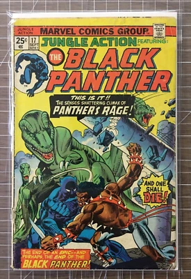 Jungle Action #17 The Black Panther Marvel Comic (1975) 2.5-3.5 - Image 1 of 4