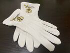 Wholesale LOT Shriners EMBROIDERED Noble Gloves AEAONMS  