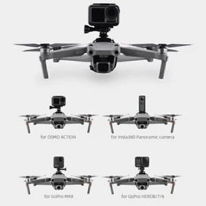 Camera Top Mount Holder Bracket Adapter Drone Accessories For DJI Mavic 2Pro - Picture 1 of 12