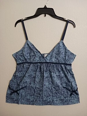 Blusa top halter azul Y2K Babydoll grande Krazy para niñas jóvenes Foto 1 de 3