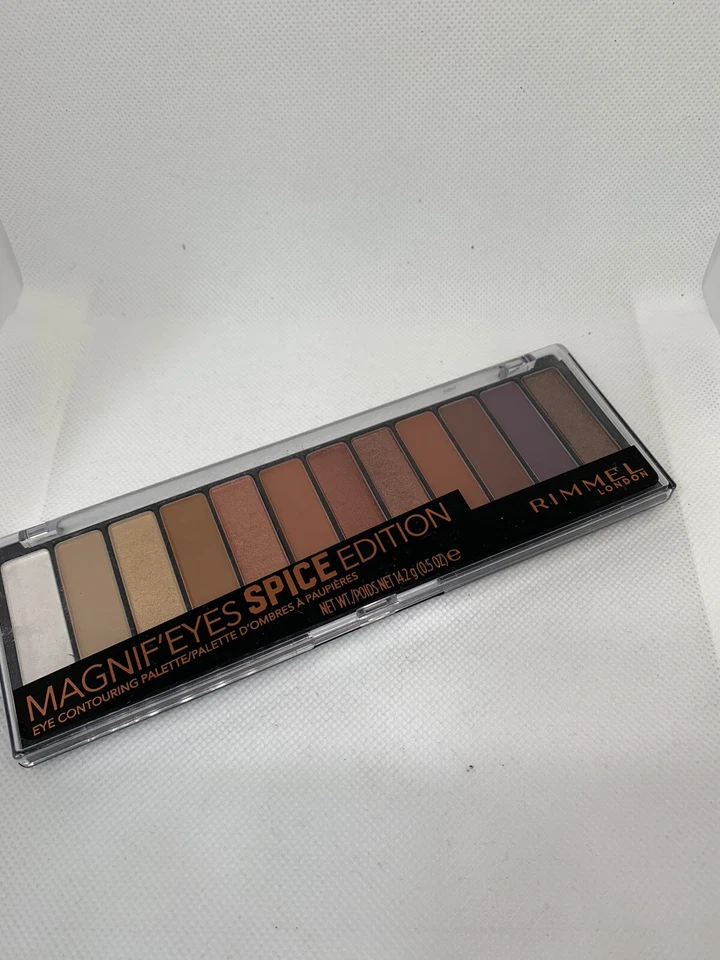 Rimmel Magnif' Eyes Spice Edition Eye Shadow Palette 12 Colours - Image 1 of 1