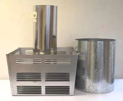 燃木壁炉方形顶部端子带滑动部分烟囱端接 — 第 1/4 张图片