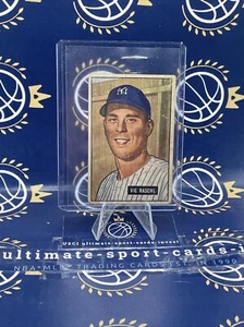 🇺🇸⚾️1951 Bowman #25 VIC SCHNELLI -VG-EX💯Vintage**Rare**NY YANKEES** - Picture 1 of 2