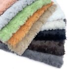 25x45cm Plush Furry Fabric Faux Rabbit Fur Fleece Fabric DIY Doll Garment Craft