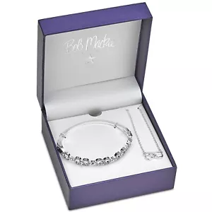 Bob Mackie Designer Jewelry Set Braccialetti, Collane, Bracciali e Orecchini Glitterati - Foto 1 di 52