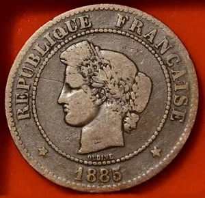 Cérès Jolie 5 centimes 1885 A !!! - Imagen 1 de 2