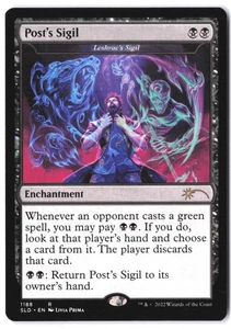 Post's Sigil - Leshrac's Sigil (Post Malone) #1188 SLD MTG NM - Picture 1 of 2