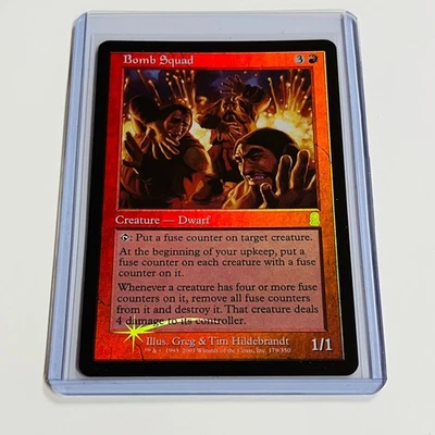 2000 Magic: The Gathering ODYSSEY Bomb Squad 179/350 NM - Image 1 of 2