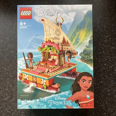 LEGO Disney Princess Moana's Wayfinding Boat Building Set (43210) - Image 1 of 2