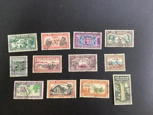 NUOVA ZELANDA SET USATO-1940 CENTENARIO SG613/25 - Foto 1 di 1