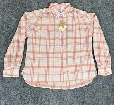 Blusa Olli Faherty para mujer con aroma a cuadros grande $148,00 L nueva con etiquetas Foto 1 de 4