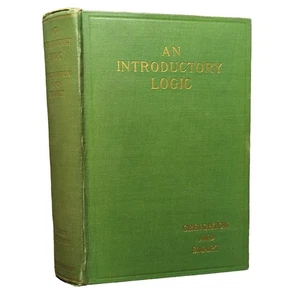 An Introductory Logic 5th Edition Vintage Math Textbook Creighton & Smart 1942 - Imagen 1 de 4