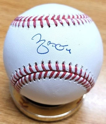 YADIER MOLINA Cardenales Firmado Oficial Grandes Ligas Béisbol Beckett Testigo Foto 1 de 2