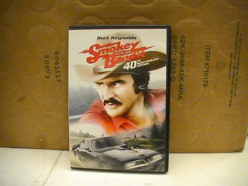 Smokey and the Bandit 40th Ann Ed 2 DVD 1977 Burt Reynolds Needham Fields Reed  - Image 1 of 4