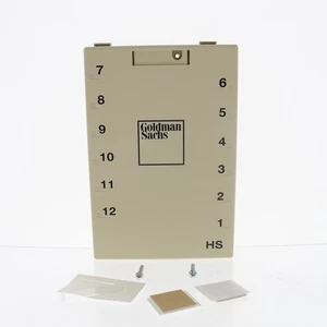 Leviton 41G89-12B Ivory 12-Port Custom Unit for Goldman Sachs Surface Housing - Picture 1 of 9