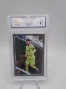 Lionel Messi 2019 Panini Donruss Elite Series #ES-1 (PSA Graded 10 - Gem Mint) - Picture 1 of 2