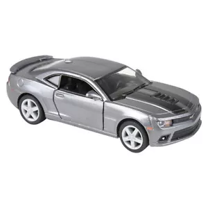 RI Novelty Pull Back Die-Cast Metal Vehicle - 2014 CHEVY CAMARO (Silver)(5 inch) - Picture 1 of 1